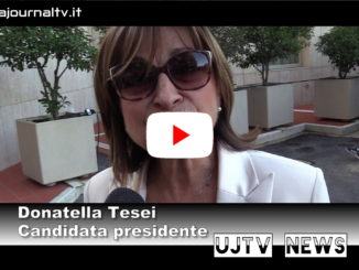 Elezioni Umbria, Tesei, noi unica alternativa a civico che nasconde Pd-M5s