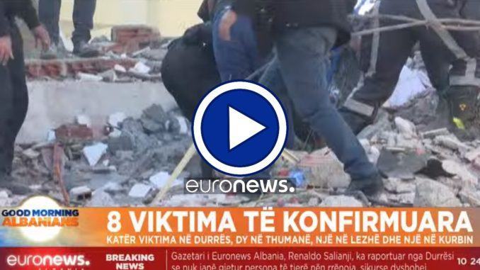 Terrificante terremoto in Albania, prima scossa 6,5, ci sono vittime |LIVE