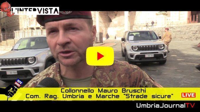 Intervista video con il colonnello Mauro Bruschi, Strade sicure