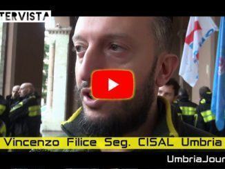 Protesta vigili del fuoco, intervista a Vincenzo Filice della Cisal