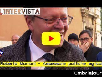 Giunta Tesei, intervista al neo assessore agricoltura Roberto Morroni