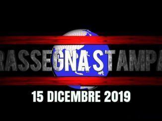 Sfoglia e scarica le prime pagine dei giornali del 15 dicembre 2019