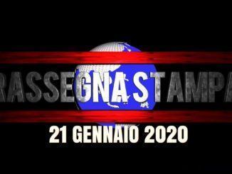 Rassegna stampa video di martedì 21 gennaio 2020 Prime pagine