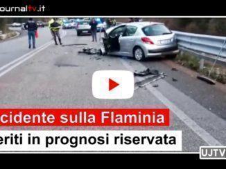 Incidente Flaminia, feriti in prognosi riservata