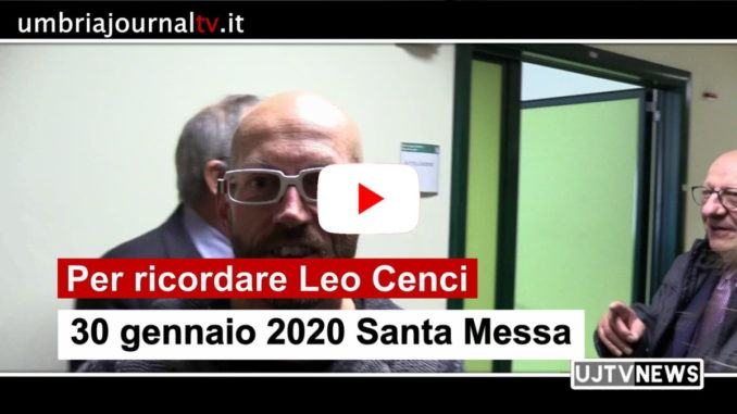 Leo Cenci, 30 gennaio 2020 Santa Messa a un anno dalla morte