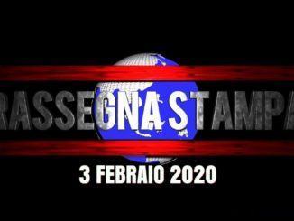 Rassegna stampa di lunedì 3 febbraio 2020 prime di copertina