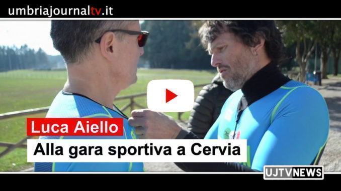 Il maratoneta Luca Aiello alla gara Ironman in programma a Cervia