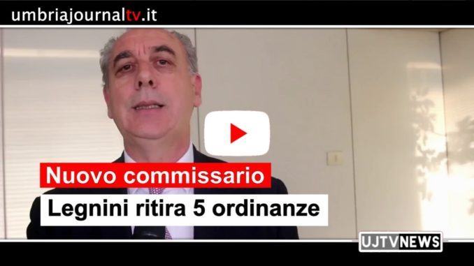 Commissario ricostruzione Legnini ritira 5 ordinanze di Farabollini