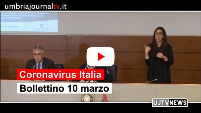Coronavirus Italia, Borrelli, superati i 10mila contagi