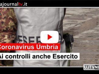 Coronavirus, anche l’Esercito in Umbria, controlli più stringenti
