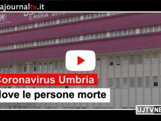 Coronavirus, in Umbria salgono a 9 i morti, 395 i positivi