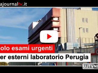 Coronavirus, solo esami urgenti per esterni laboratorio Perugia