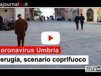 Coronavirus, Perugia in uno scenario silenzioso città ridotta al minimo