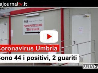 Coronavirus, in Umbria aumentano i positivi, sono 44, 2 guariti