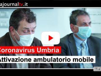 Covid-19, ambulatorio mobile per tamponi in Umbria, firmato accordo