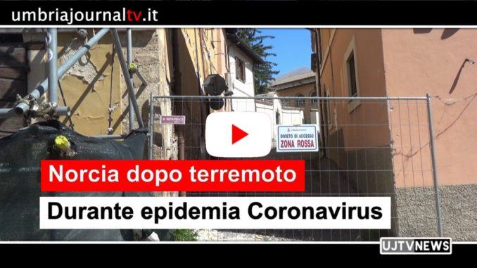 Norcia dopo il terremoto e durante il coronavirus