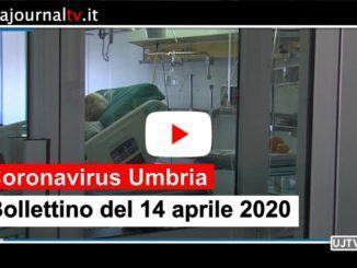 Coronavirus, in Umbria 14 aprile un solo positivo in più