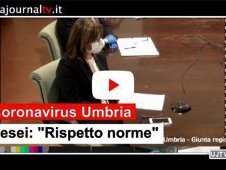 Coronavirus, Tesei: "Umbria vicino al traguardo"