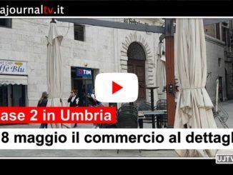 Fase 2, il 18 maggio apre il commercio al dettaglio in Umbria