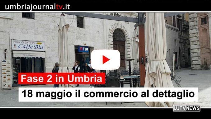 Fase 2, il 18 maggio apre il commercio al dettaglio in Umbria