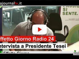 Umbria regione più tranquilla d'Italia, presidente a Tesei a Effetto giorno su Radio 24