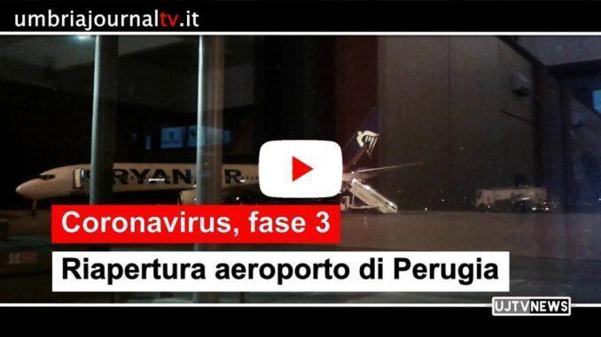 Aeroporto di Perugia, iniziata la fase 3 al San Francesco d’Assisi in piena sicurezza