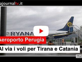 Aeroporto di Perugia, al via i voli per Tirana e Catania
