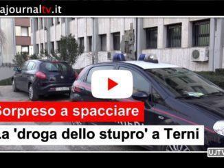Arrestato in piazza a Terni, mentre spacciava la droga dello stupro