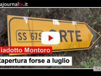 Viadotto Montoro, riapertura nella seconda metà di luglio