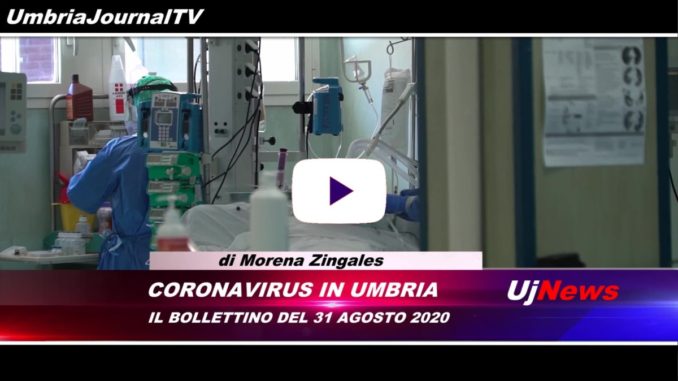 Telegiornale dell’Umbria edizione della sera Tg, 31 agosto 2020 lunedì