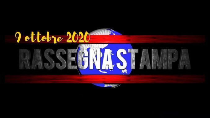 Video rassegna stampa dei giornali nazionali ed umbri, 9 ottobre 2020