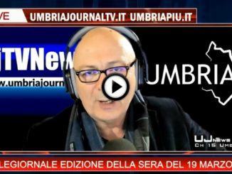 Telegiornale dell’Umbria edizione della sera Tg, 19 marzo 2021 venerdì