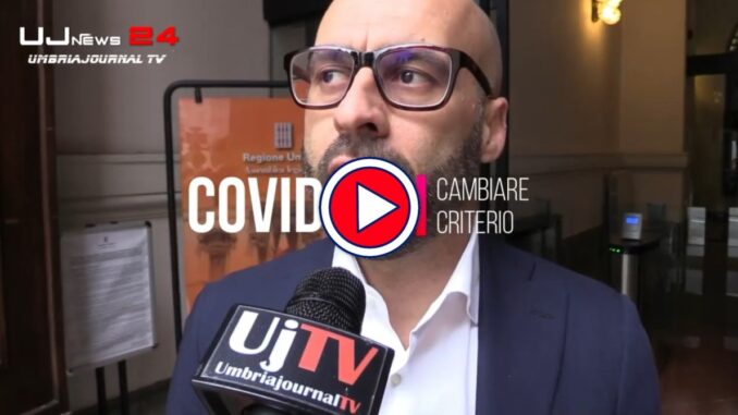 Marco Squarta, presidente consiglio regionale Umbria, dice: "Vanno rivisti parametri colori covid"