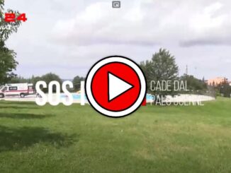 58enne cade dal palo dove lavorava, è grave, elicottero Icaro lo ha soccorso e portato all'ospedale