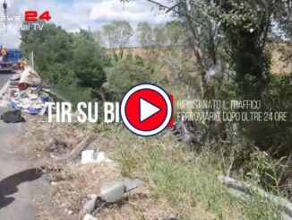 Tir su binari, ripristinato traffico ferroviario Terontola Foligno