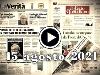 Video rassegna stampa sfogliabile prime pagine pdf 15 febbraio 2021