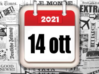 Rassegna stampa sfogliabile e scaricabile del 14 ottobre 2021