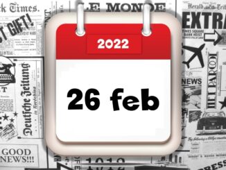 Video rassegna stampa di sabato 26 febbraio 2022, giornali in pdf