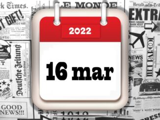 Rassegna stampa video giornali in pdf del 16 marzo 2022