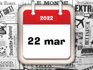 Video rassegna stampa del 22 marzo 2022, giornali in pdf