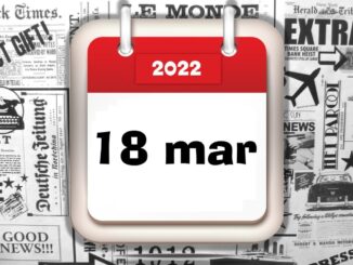 Video rassegna stampa del 18 marzo 2022, giornali in pdf