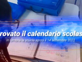 Nuovo anno scolastico in Umbria, le lezioni dal 14 di settembre
