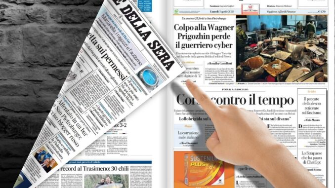 I giornali in edicola di oggi rassegna stampa in tv 03 04 23