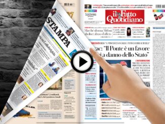 La video rassegna stampa in tv giornali in pdf del 19 4 23