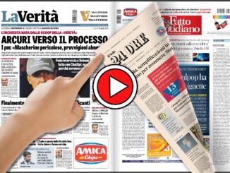 I giornali in pdf in televisione, scarica o sfoglia le prime del 21 4 2023