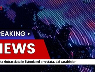 E' stata rintracciata in Estonia ed arrestata, dopo una serie di indagini dei carabinieri