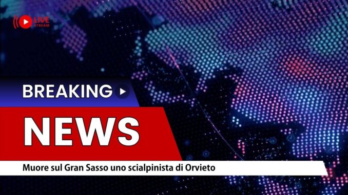 Muore sul Gran Sasso uno scialpinista di Orvieto