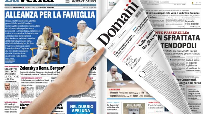 Prime pagine da sfogliare rassegna stampa web 13 05 2023