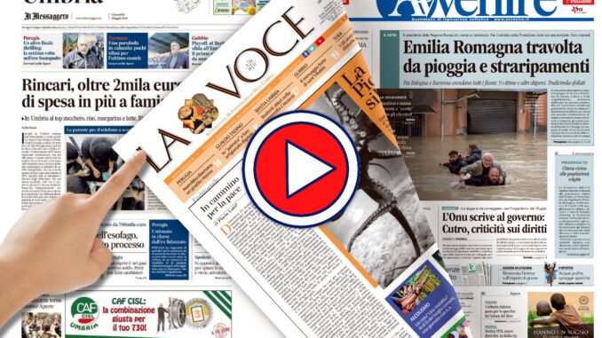 La rassegna stampa in televisione di giovedì 18 maggio 2023