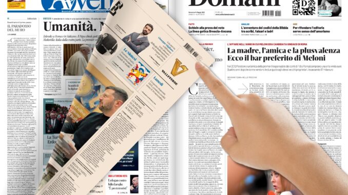 Video rassegna stampa giornali in pdf del 14 maggio 2023